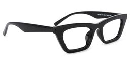 Gorman Cateye Black Glasses2