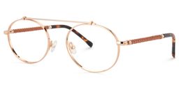 Christy Round Metal Glasses3