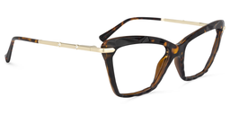 Juliet Tortoise Rectangle Glasses3
