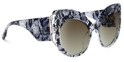 Kait Cat-eye Black Sunglasses2