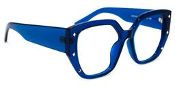 Fletcher Square Dark-Blue Glasses2