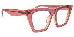 Cecile Cat Eye Pink Glasses2