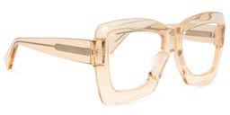 Serenity Square Beige Glasses2