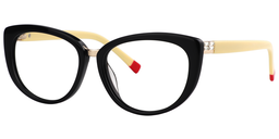 Barbara Cateye Black Glasses2