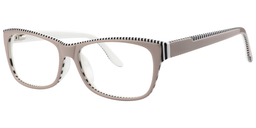 Beata Rectangle Beige Glasses2