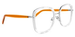 Mindset Sqaure White Glasses2