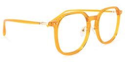Burnley Square Yellow Glasses2