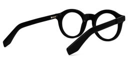 Barger Round Black Glasses3