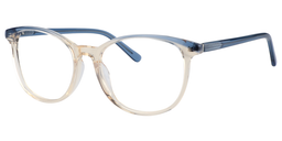 Patricia Rectangle Beige Glasses2