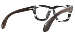 Sharnel Square Black Glasses3