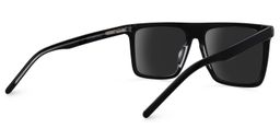 Kenya Square Black Sunglasses3