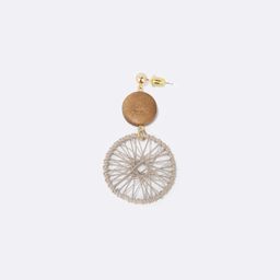 Stylish Weave Round Earrings2