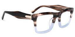 Riley Rectangle Brown Glasses2