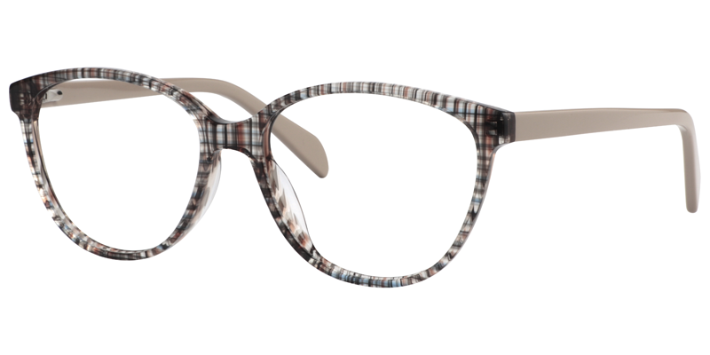 Cateye Brown Glasses2