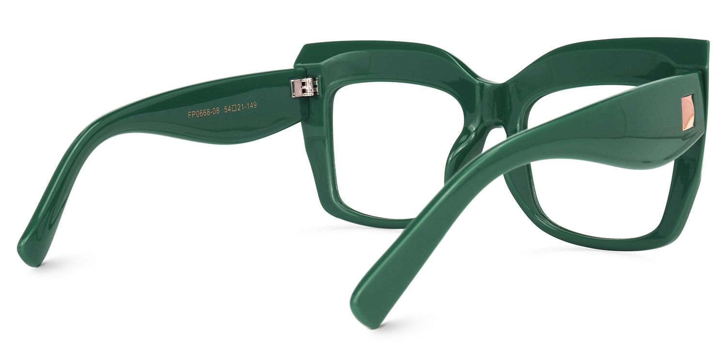 Cat Eye Blue Glasses | Zeelool Optical Online3