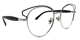 Edna Cateye Black/Silver Glasses2