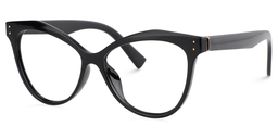 Saul Cateye Black Glasses1
