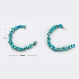 Stylish Turquoise Green Earrings2