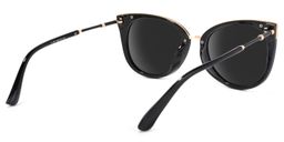 Dalton Cat Eye Black Sunglasses4