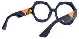 Geoffrey Geometric Dark-Blue Glasses4