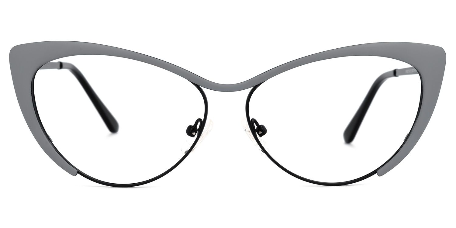 Ellen Cateye Gray Gl glasses 10