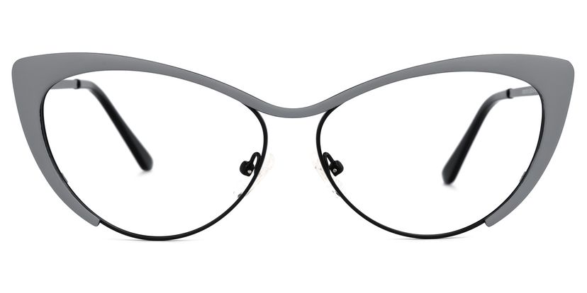 Ellen Cateye Gray Glasses