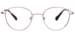 Pamela Round Pink Glasses0
