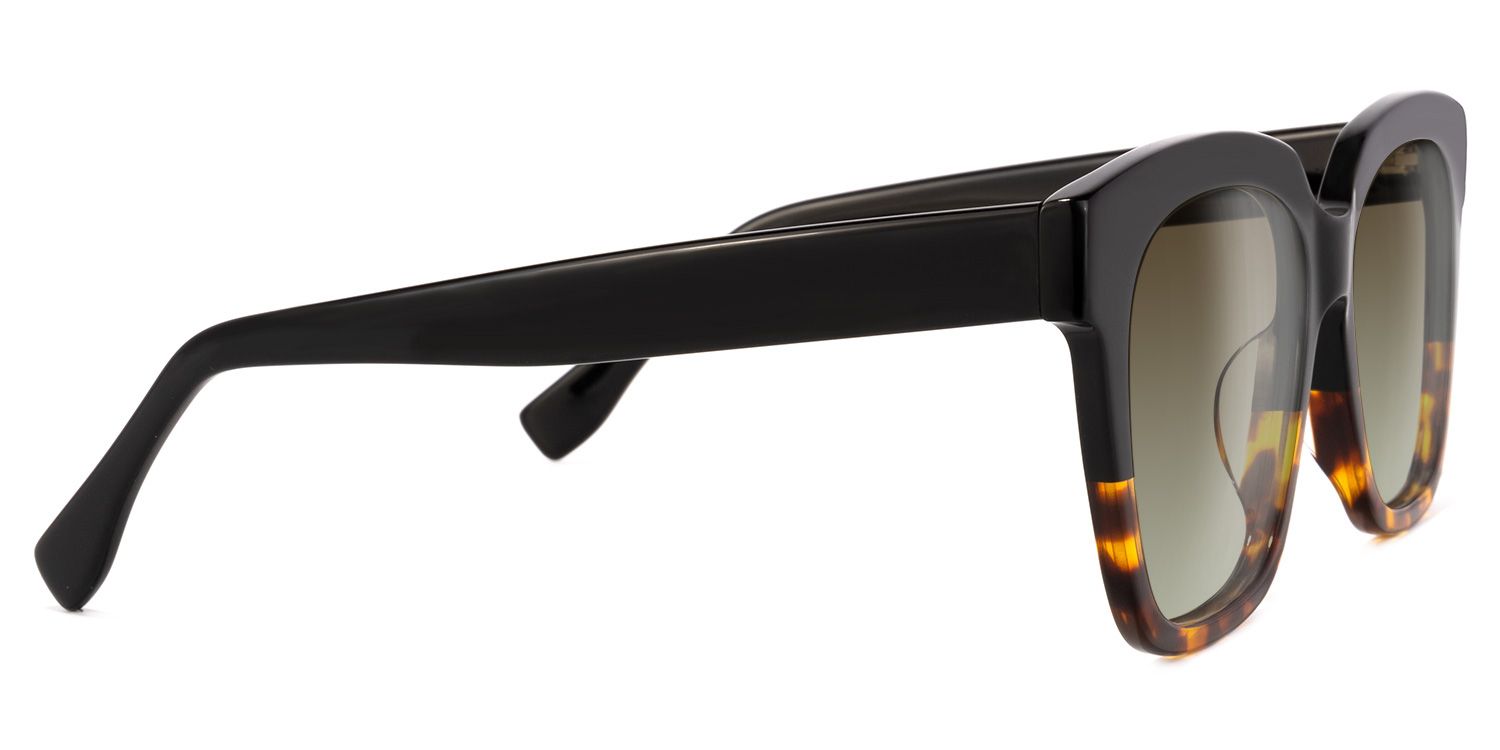 Xion Square Tortoise Sunglasses for Women & Men | ZEELOOL UK3