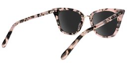 Martha Cat Eye Pink Floral Sunglasses4
