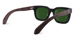 Sam Rectangle Wood Sunglasses4