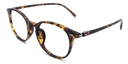 Natalie Round Tortoise Glasses2