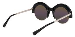 Farrell Round Black Sunglasses4