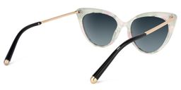 Alivia Cat Eye Pink-Green-Floral Sunglasses4