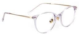 Alexande Round Clear Glasses3