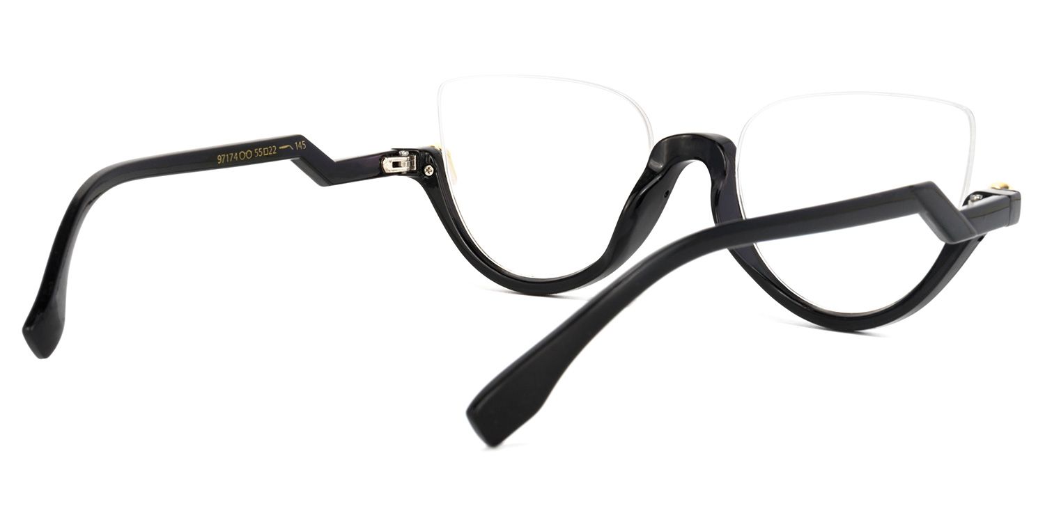 Cat Eye Clear Glasses 3