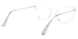 Pablo Cateye Clear Glasses4