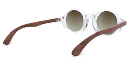 Charlie Round Clear Sunglasses4