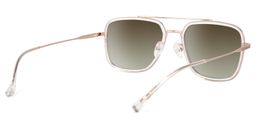 Nayeli Aviator Clear Sunglasses4