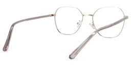 Perry Geometric Silver Glasses4