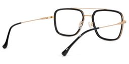 Nayeli Aviator Black-Gold Glasses4