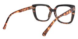Brenda Square Tortoise Glasses4