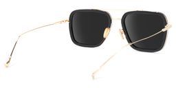 Gifford Black-Gold Aviator Sunglasses4