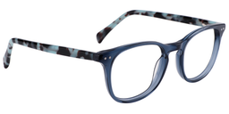 Joshua Round Dark Blue Glasses3