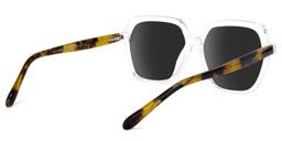 Norah Geometric Clear Sunglasses4