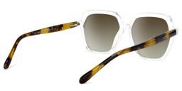 Norah Geometric Clear Sunglasses4