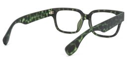 Colin Rectangle Green-Floral Glasses4