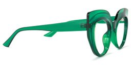 Depp Cateye Green Glasses3