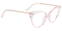 Alivia Cat Eye Pink Glasses4