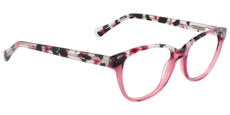 Oval Pink Glasses | Zeelool Eyewears3