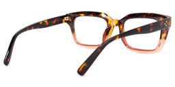 Cloris Rectangle Tortoise Glasses4
